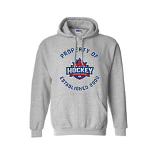 Load image into Gallery viewer, Powerplay &quot;Property Of&quot; Logo Hoodie
