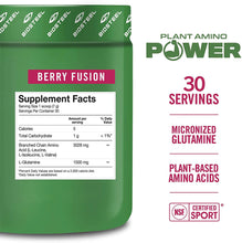 Load image into Gallery viewer, Biosteel Plant Amino Power BCAA+ - Berry Fusion
